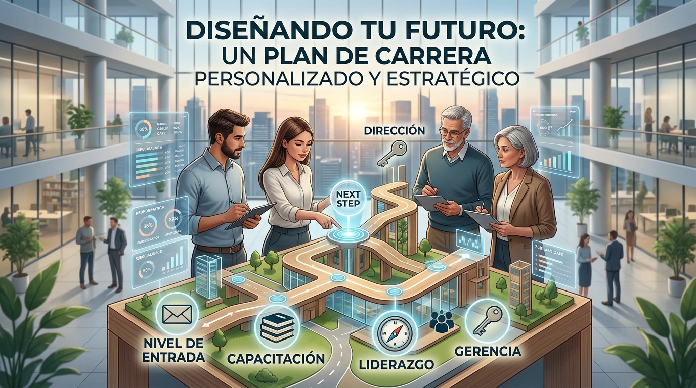 Plan de carrera: el mapa que evita que tu mejor gente se vaya